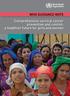 WHO GUIDANCE NOTE. Comprehensive cervical cancer prevention and control: a healthier future for girls and women
