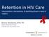 Retention in HIV Care