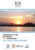 HANDBOOK OF THE BOTSWANA 2016 INTEGRATED HIV CLINICAL CARE GUIDELINES