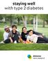 staying well with type 2 diabetes