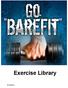 Exercise Library. GoBareFit