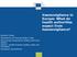 Haemovigilance in Europe: What do health authorities expect from haemovigilance?
