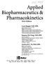 Applied Biopharmaceutics & Pharmacokinetics Sixth Edition