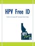 HPV Free ID. Toolkit for Increasing HPV Vaccination Rates in Idaho. Toolkit for Increasing HPV Vaccination