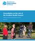 Consultation on the role of the Scottish Health Council