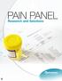 PAIN PANEL. Research and Solutions
