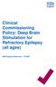 Clinical Commissioning Policy: Deep Brain Stimulation for Refractory Epilepsy (all ages) NHS England Reference: P