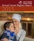 Annual Cancer Registry Report
