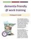 dementia work training