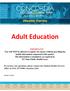 Adult Education. If you have any questions, please contact the Student Health Services office at (914) , extension 2243.