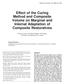 Effect of the Curing Method and Composite Volume on Marginal and Internal Adaptation of Composite Restoratives