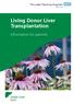 Living Donor Liver Transplantation