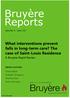 Bruyère Reports. What interventions prevent falls in long-term care? The case of Saint-Louis Residence. A Bruyère Rapid Review. Issue No.