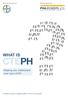 WHAT IS CTEPH. Helping you understand your type of PH. Provided by Bayer to help education of the PH community
