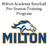 Milton Academy Baseball Pre-Season Training Program