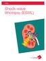 Urology. Shock-wave lithotripsy (ESWL)