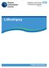 Lithotripsy. Patient Information
