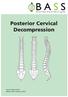 Posterior Cervical Decompression