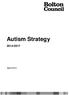 Autism Strategy