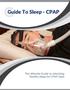 Guide To Sleep - CPAP