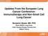Updates From the European Lung Cancer Conference: Immunotherapy and Non-Small Cell Lung Cancer