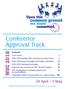 Conference Approval Track