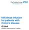 Infliximab infusion for patients with Crohn s disease. GI Unit Patient Information Leaflet