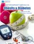 ABOUT OBESITY & DIABETES 2018 SCOPE AND IMPORTANCE
