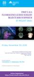 FIRST 5-ALA FLUORESCENCE-GUIDED SURGERY BRAIN TUMOR SYMPOSIUM