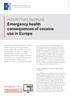 PERSPECTIVES ON DRUGS Emergency health consequences of cocaine use in Europe