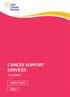 DIRECTORY OF SERVICES CANCER SUPPORT SERVICES. in Ireland DIRECTORY. Ulster