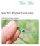 Vector-Borne Diseases Summary Report