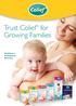 Trust Colief for Growing Families. Healthcare Professional Brochure