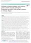 Antibiotic resistance pattern and virulence genes content in avian pathogenic Escherichia coli (APEC) from broiler chickens in Chitwan, Nepal