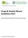 Drugs & Alcohol Misuse Guidelines 2017
