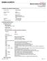SIGMA-ALDRICH. Material Safety Data Sheet Version 4.0 Revision Date 02/26/2010 Print Date 09/14/2011