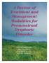 A Review of Treatment and Management Modalities for Premenstrual Dysphoric Disorder