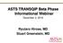ASTS TRANSQIP Beta Phase Informational Webinar