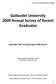 Gallaudet University 2009 Annual Survey of Recent