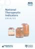 National Therapeutic Indicators / 1 5
