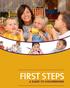 FIRST STEPS A GUIDE TO CHILDMINDING