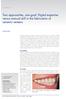 Two approaches, one goal: Digital expertise versus manual skill in the fabrication of ceramic veneers