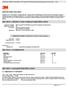 MATERIAL SAFETY DATA SHEET 3M Avagard 9200/9200P Surgical Hand Antiseptic with Moisturizers 12/28/11