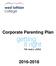 Corporate Parenting Plan