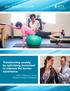 2017 ANNUAL REPORT. Transforming society by optimizing movement to improve the human experience. Vision Statement for the Physical Therapy Profession