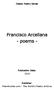 Francisco Arcellana - poems -