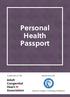Personal Health Passport