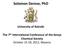 Solomon Derese, PhD. University of Nairobi. The 7 th International Conference of the Kenya Chemical Society October 15-18, 2012, Maseno