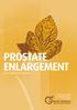PROSTATE ENLARGEMENT A GUIDE TO URINARY SYMPTOMS IN MEN A BOOKLET IN THE SERIES OF CONSUMER GUIDES ON MALE REPRODUCTIVE HEALTH FROM