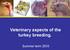 Veterinary aspects of the turkey breeding. Summer term 2010